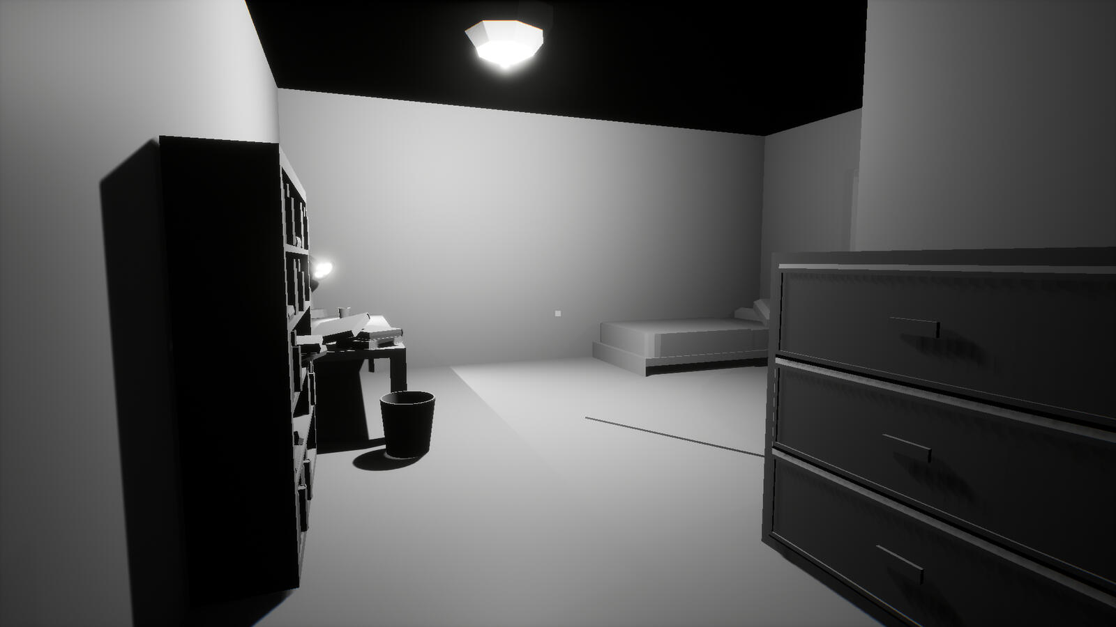 Bedroom Hallway View